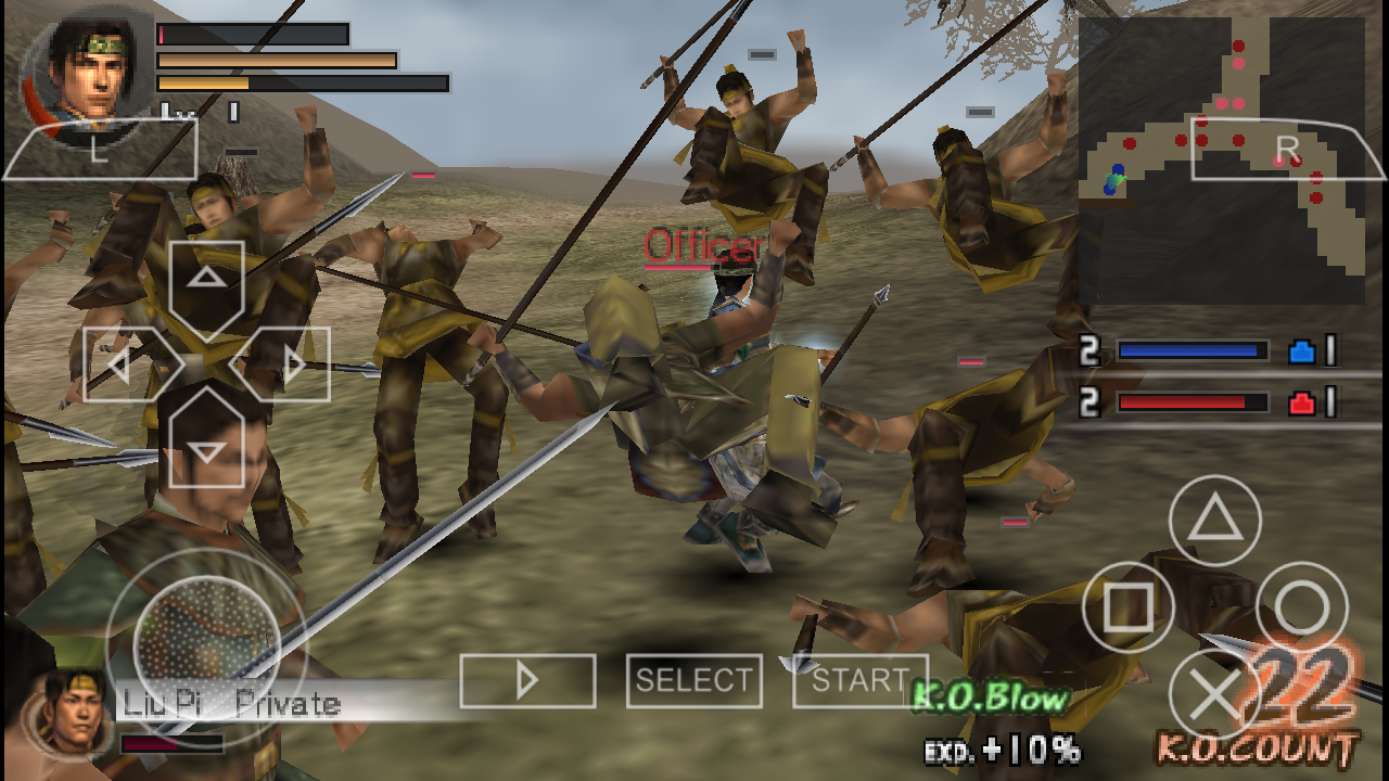 dynasty warriors 6 ppsspp